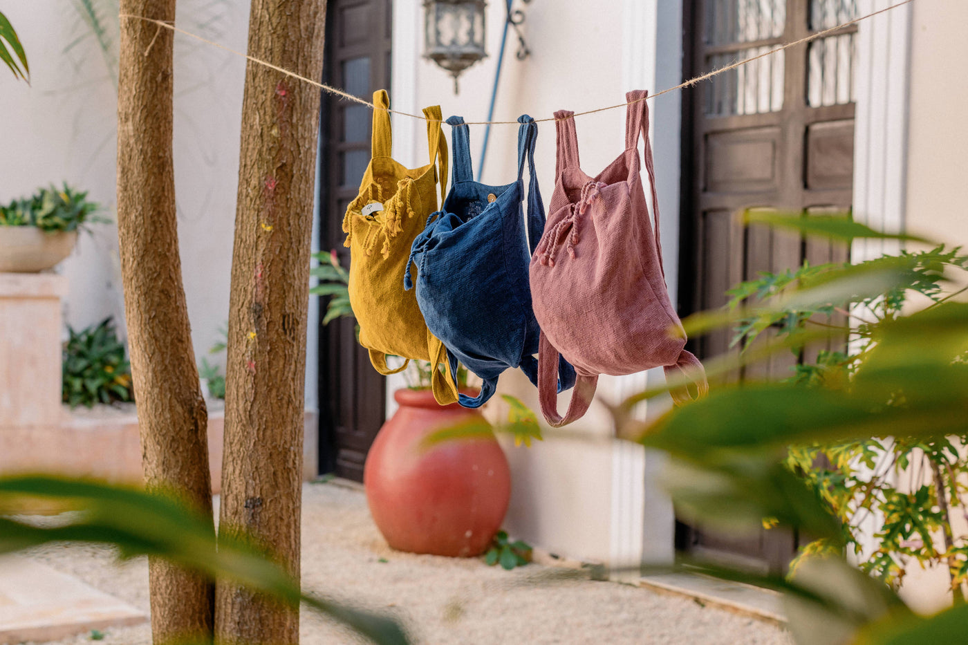 Toalla de niños para la playa stonewashed